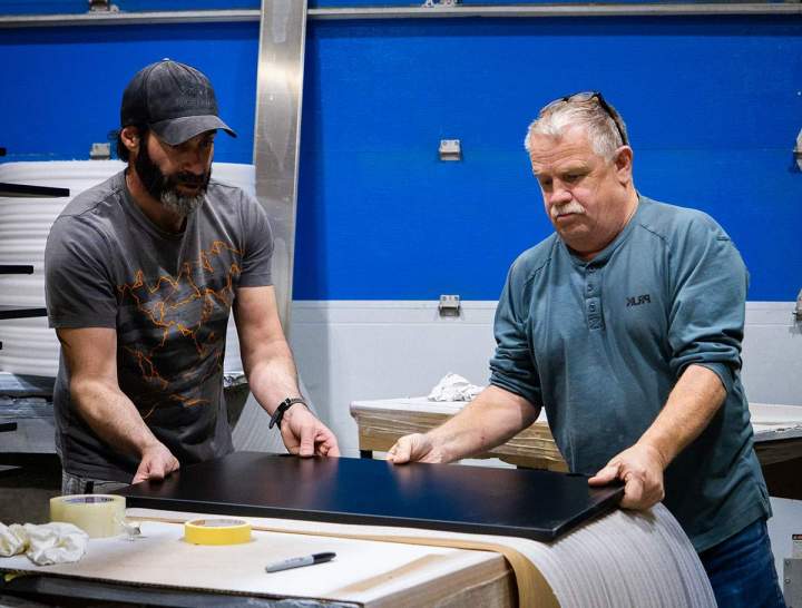 Travaux de peinture sur moulure Blainville