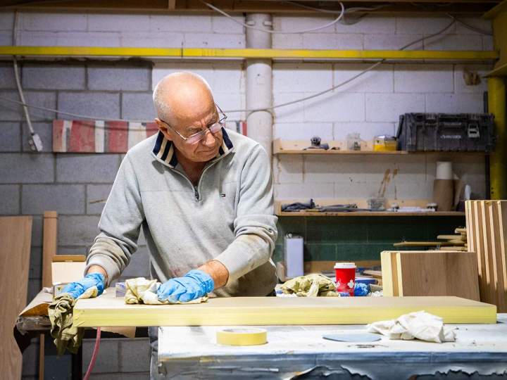 Travaux de peinture sur moulure moulure Blainville